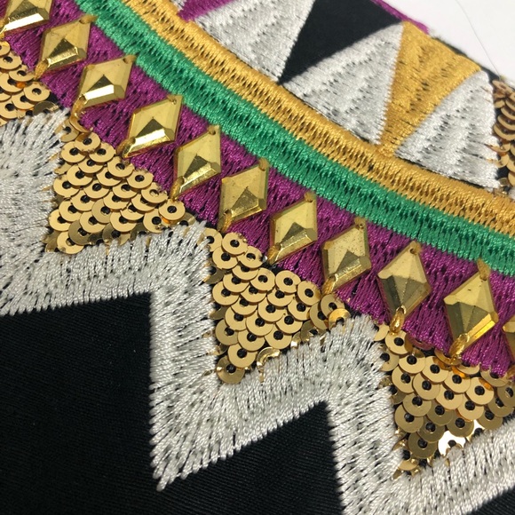 Sass & bide Black embroidered silk jacket - Picture 5 of 8